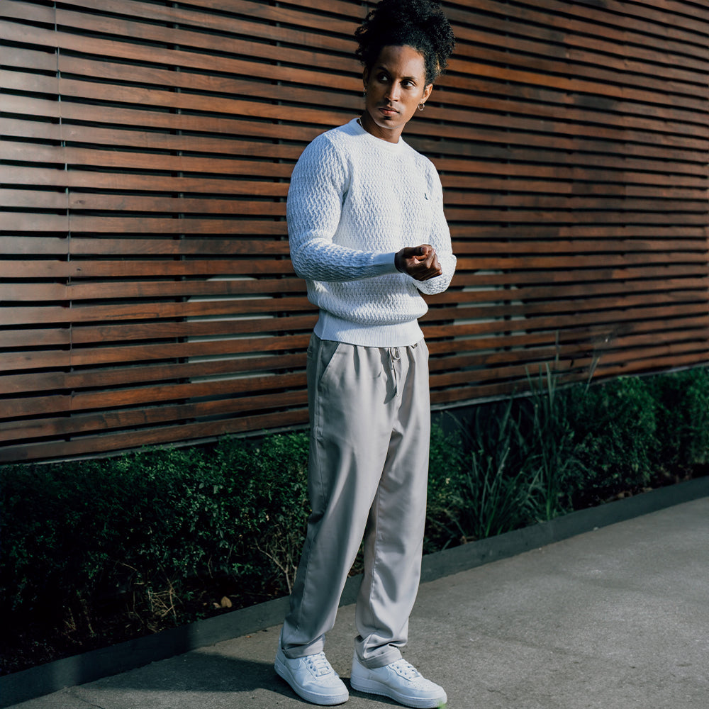 Smart Trouser Straight Relaxed Fit Sand