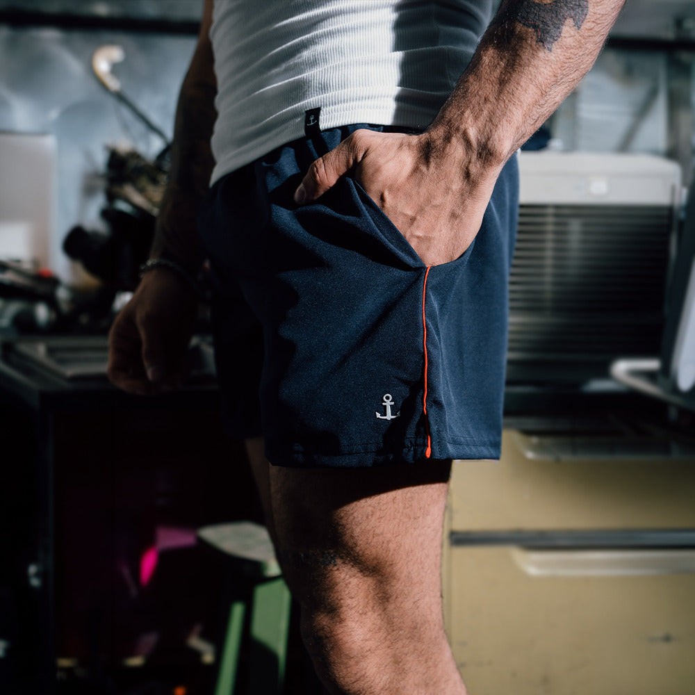 Overdrive Short 4" Navy