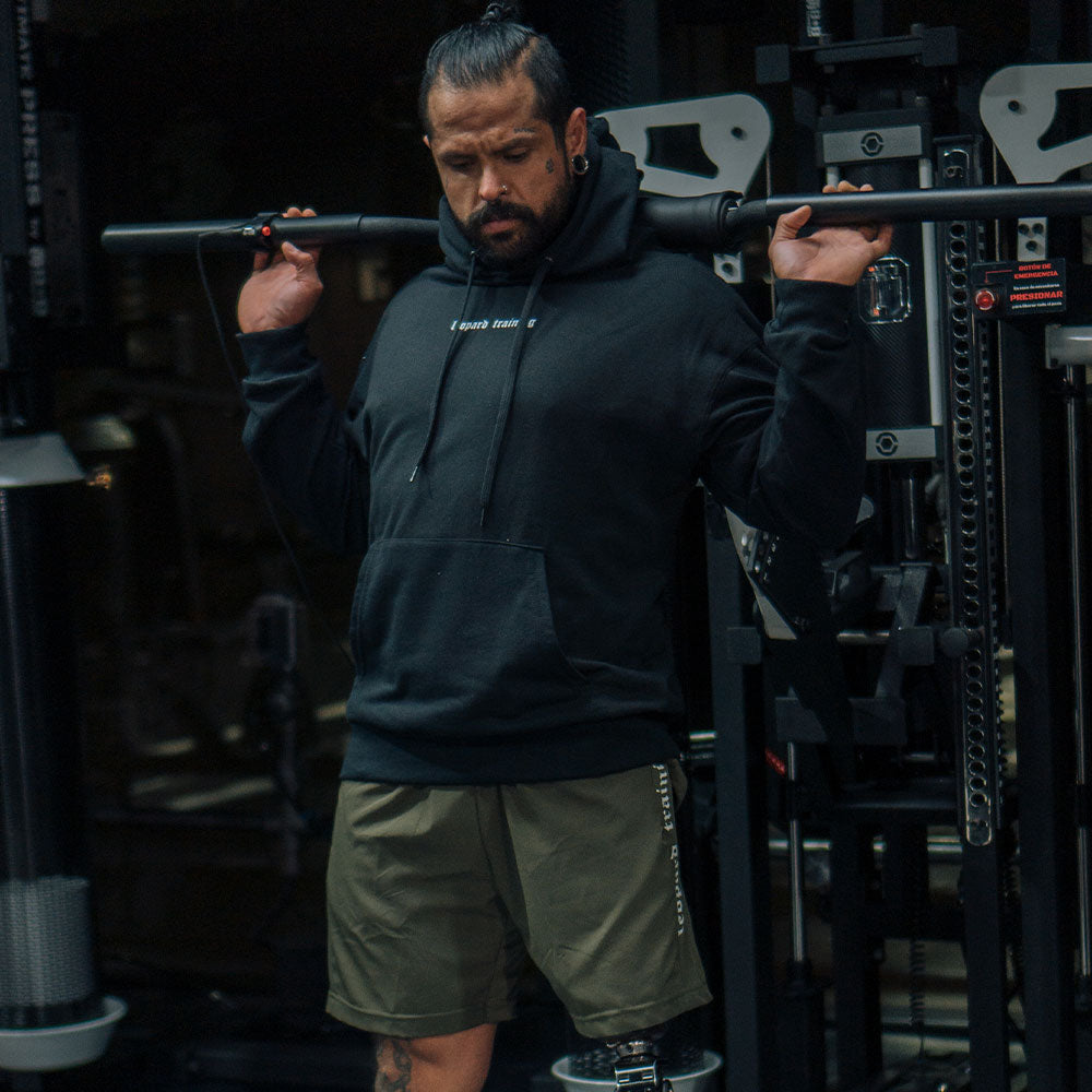 Oversized Hoodie Turn The Pain Black