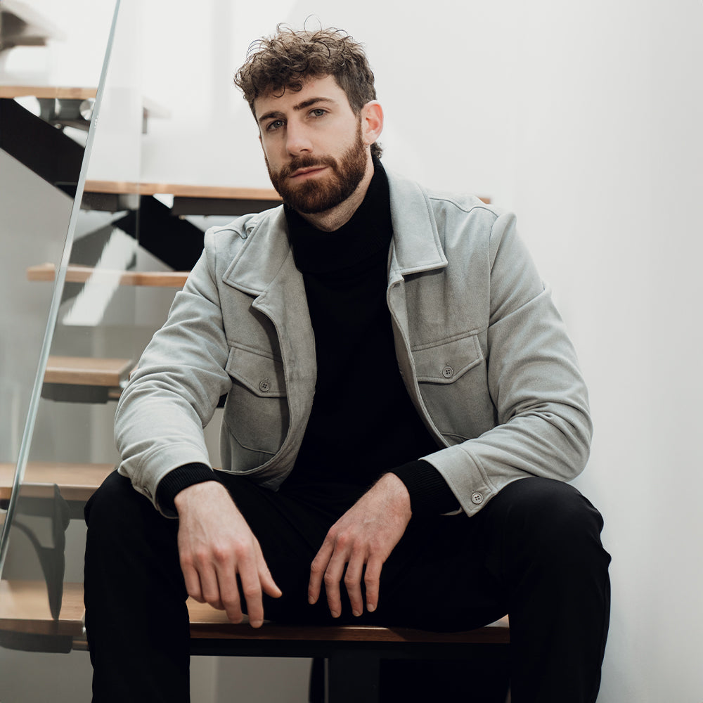 Roll Neck Sweater Negro