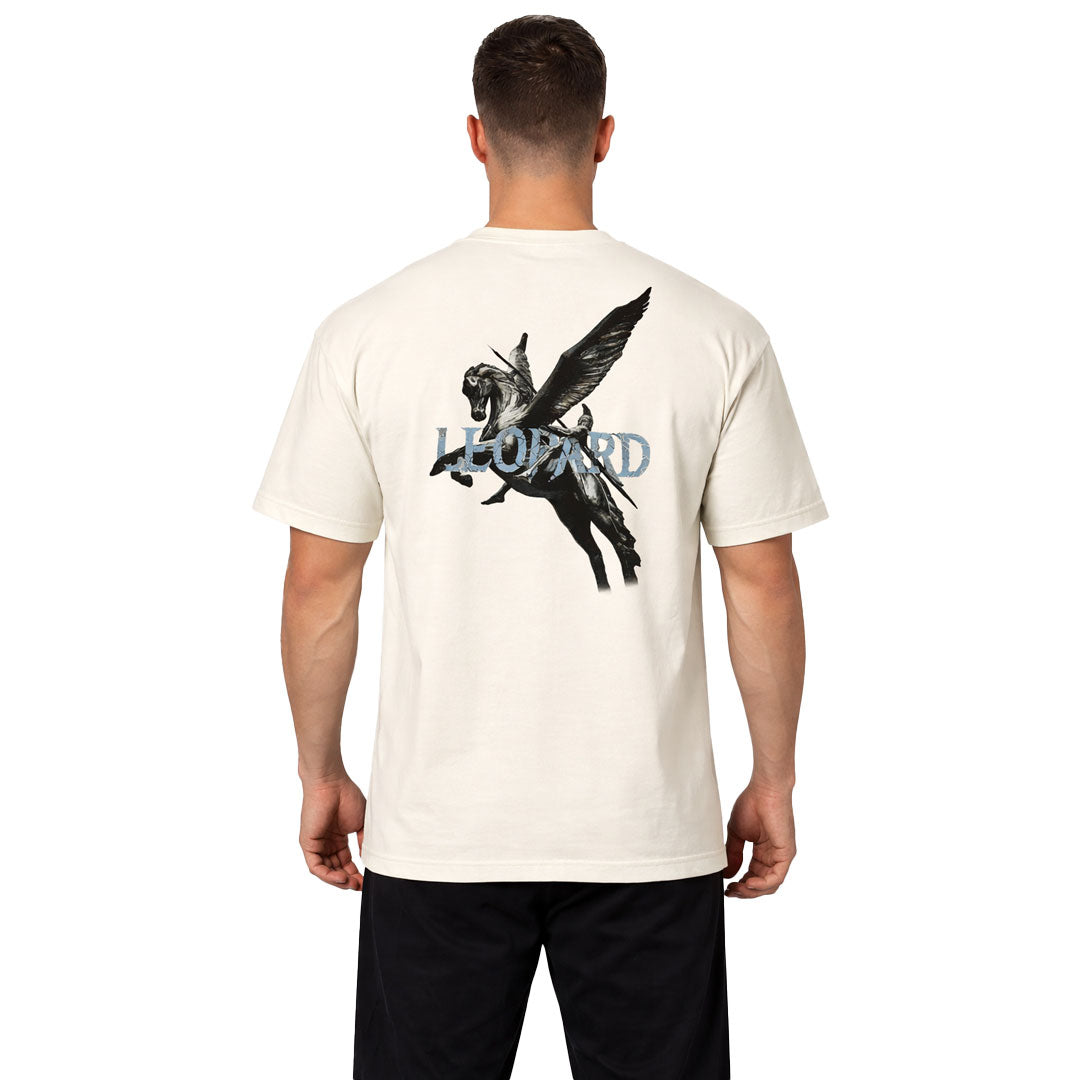 Tshirt Boxy | Oversized Mythic Stallion Off White