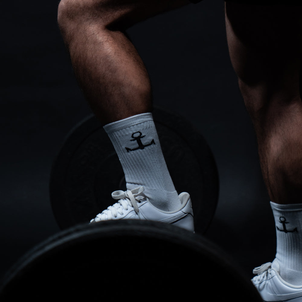 White Sock Black Anchor