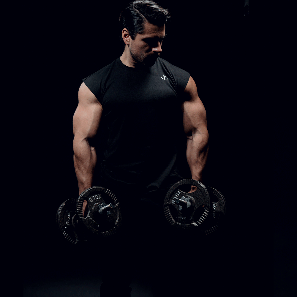 Bodybuilder Tank Black