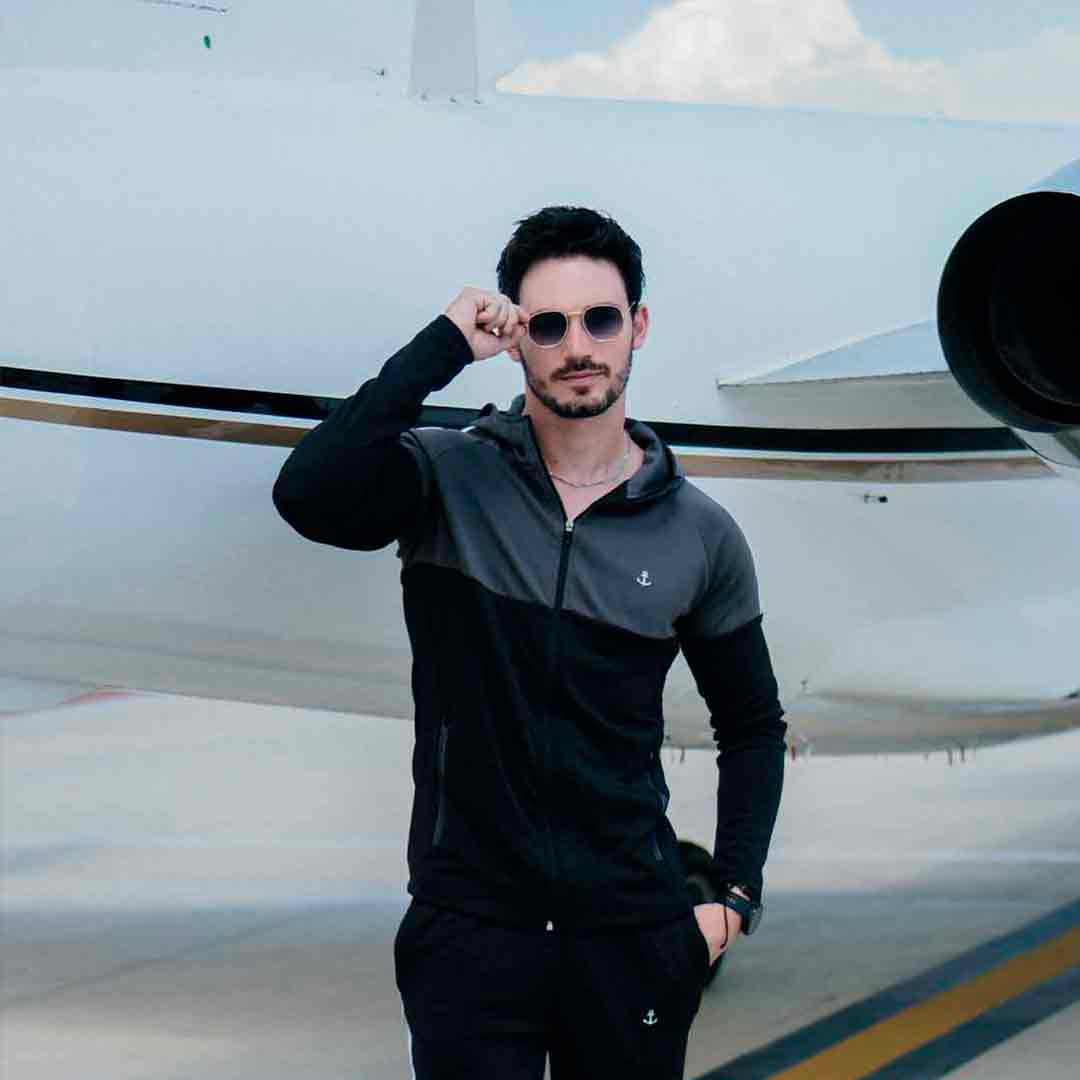 Sigma Tracksuit Black/Oxford Silver