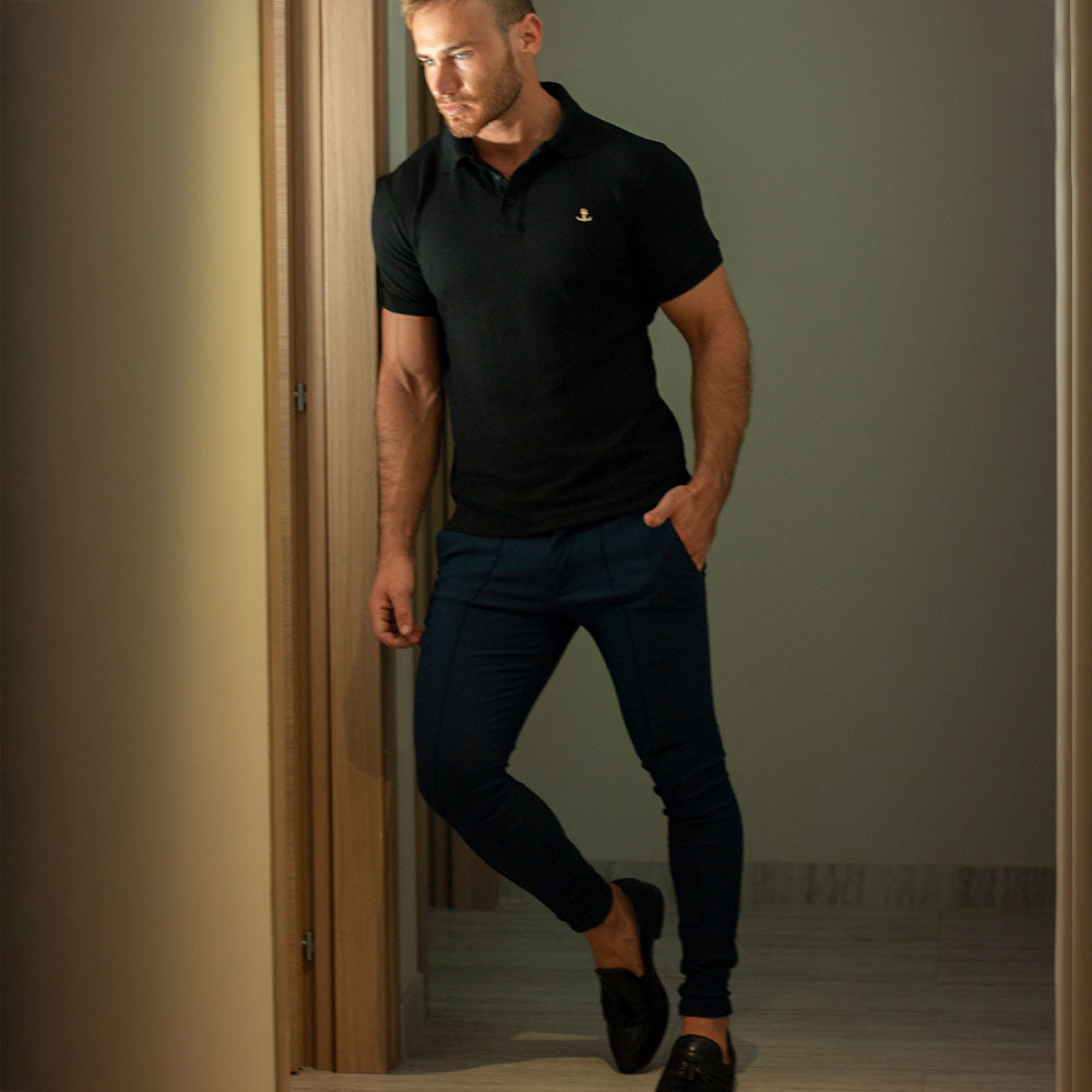 Semi Formal Trouser Marino Super Skinny Slim