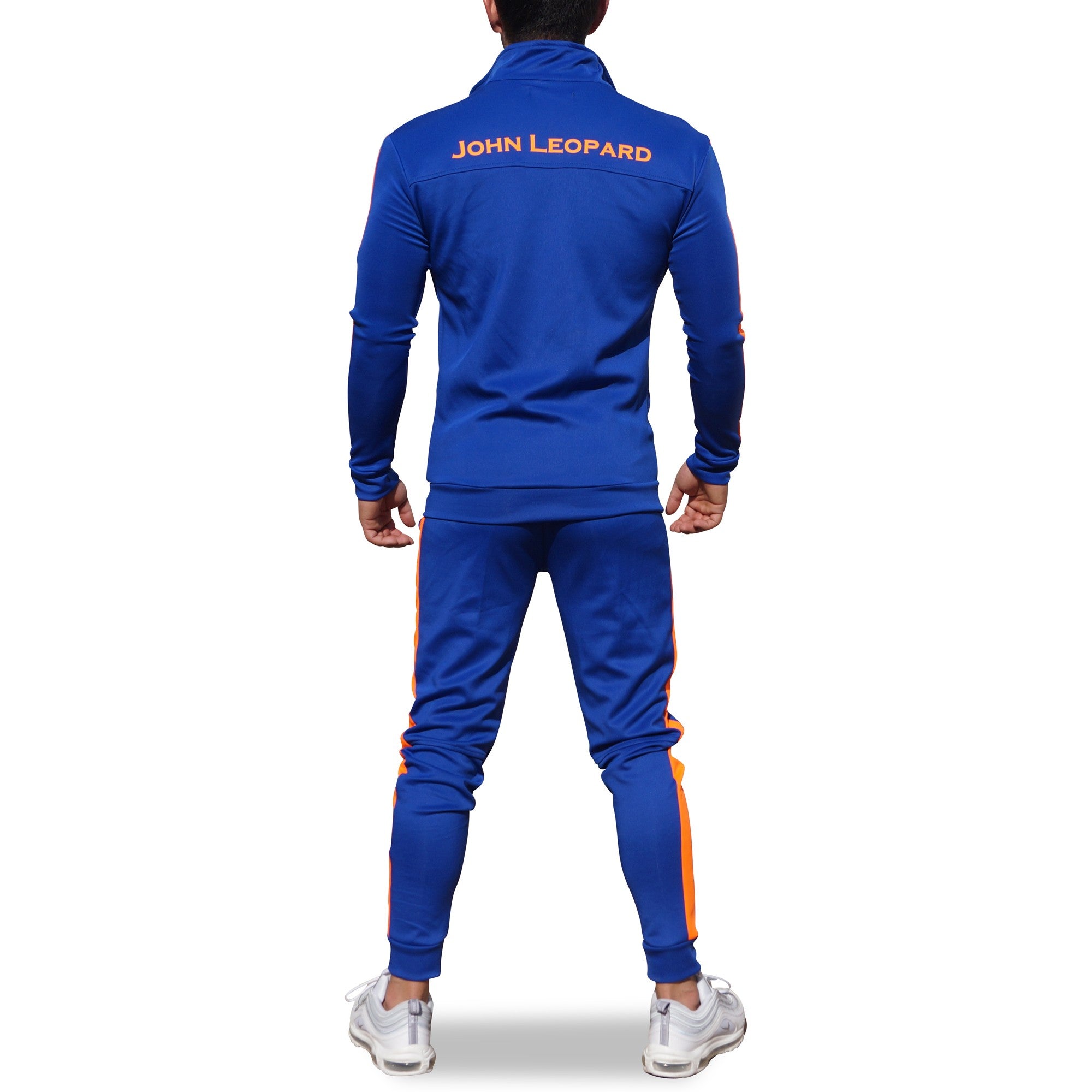 Elite Track Suit Pants Rey Franja Naranja