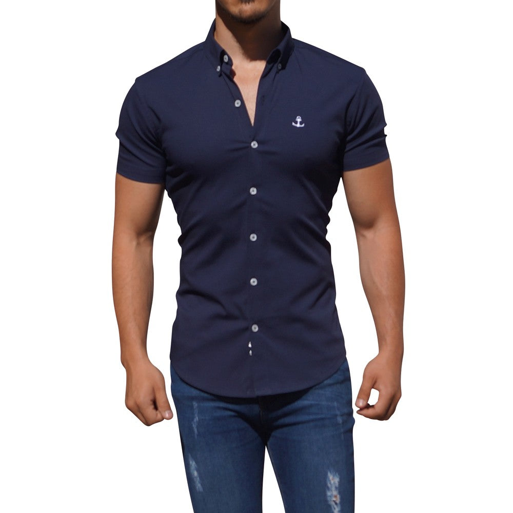 Navy Short Sleeve Navy Shirt