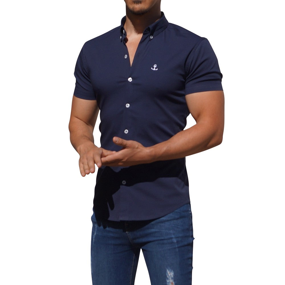 Navy Short Sleeve Navy Shirt