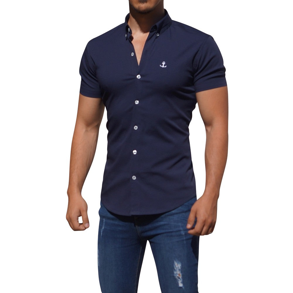 Navy Short Sleeve Navy Shirt