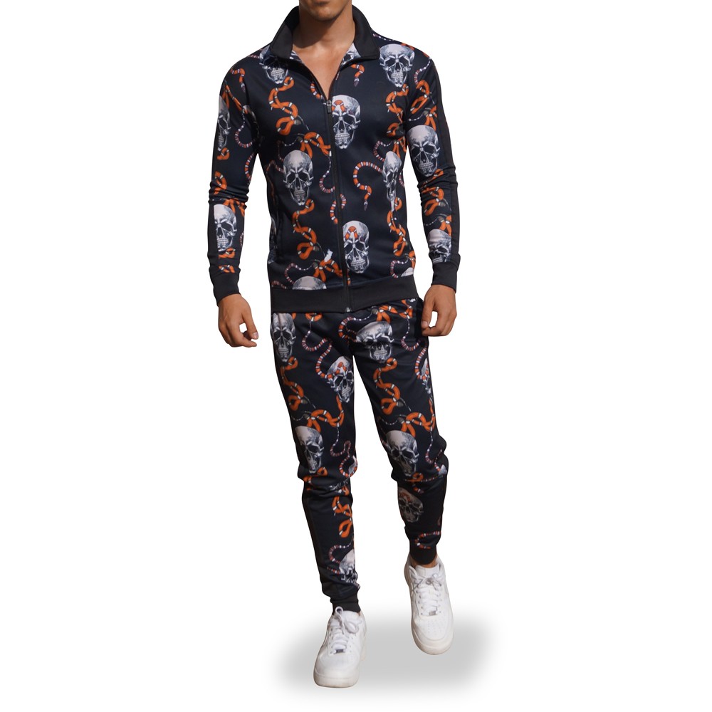 Pants Elite Track Suit Pattern Skulls & Snakes