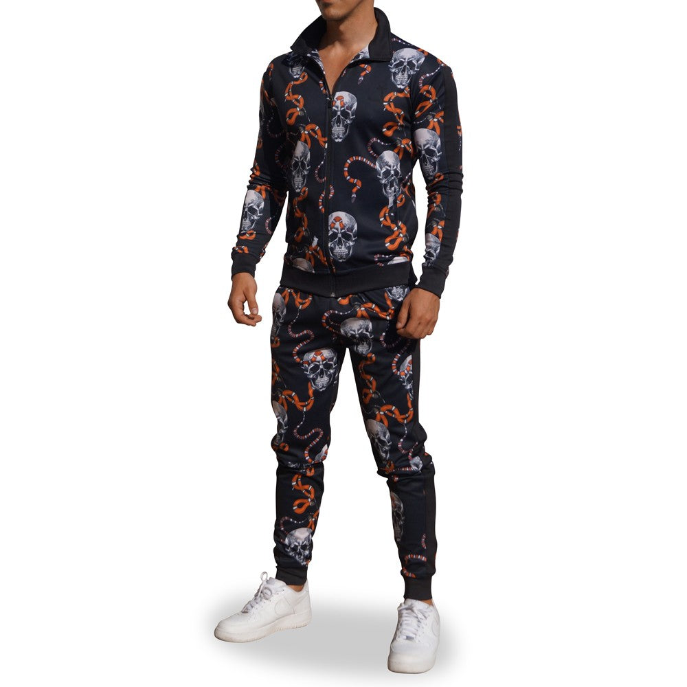 Pants Elite Track Suit Pattern Skulls & Snakes