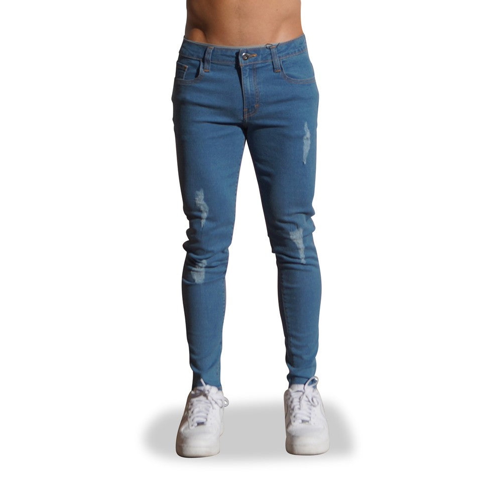 Light Blue Washed Skinny Jeans
