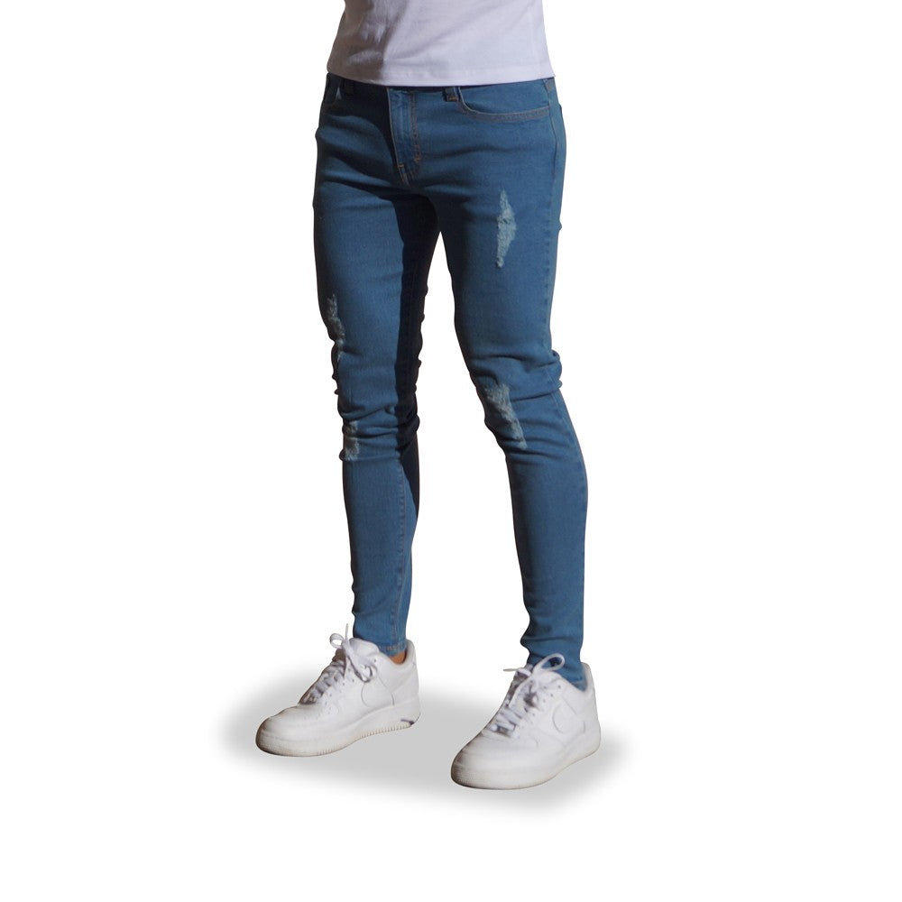 Light Blue Washed Skinny Jeans