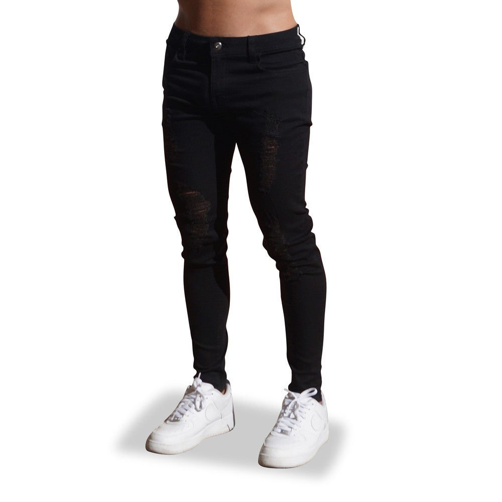 Skinny Washed Black Jeans