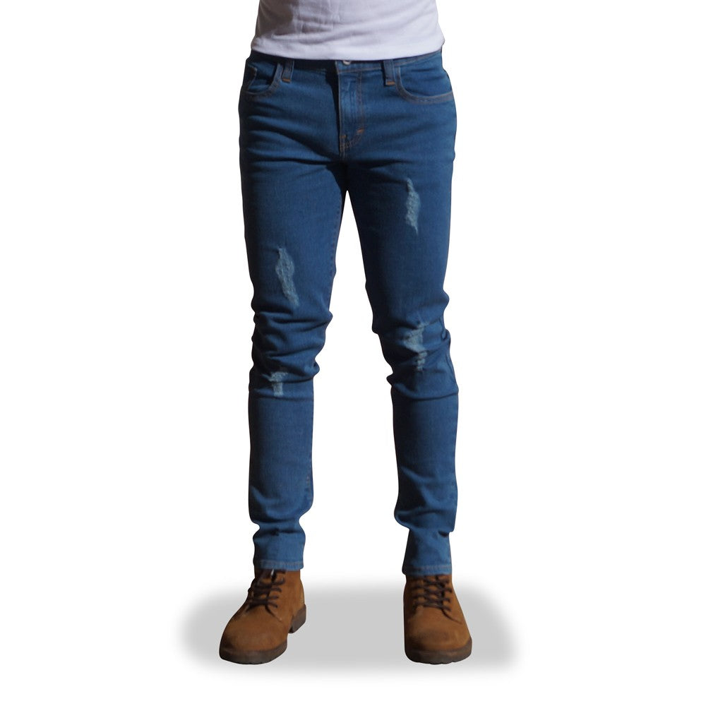 Jeans Slim Fit Washed Light Blue