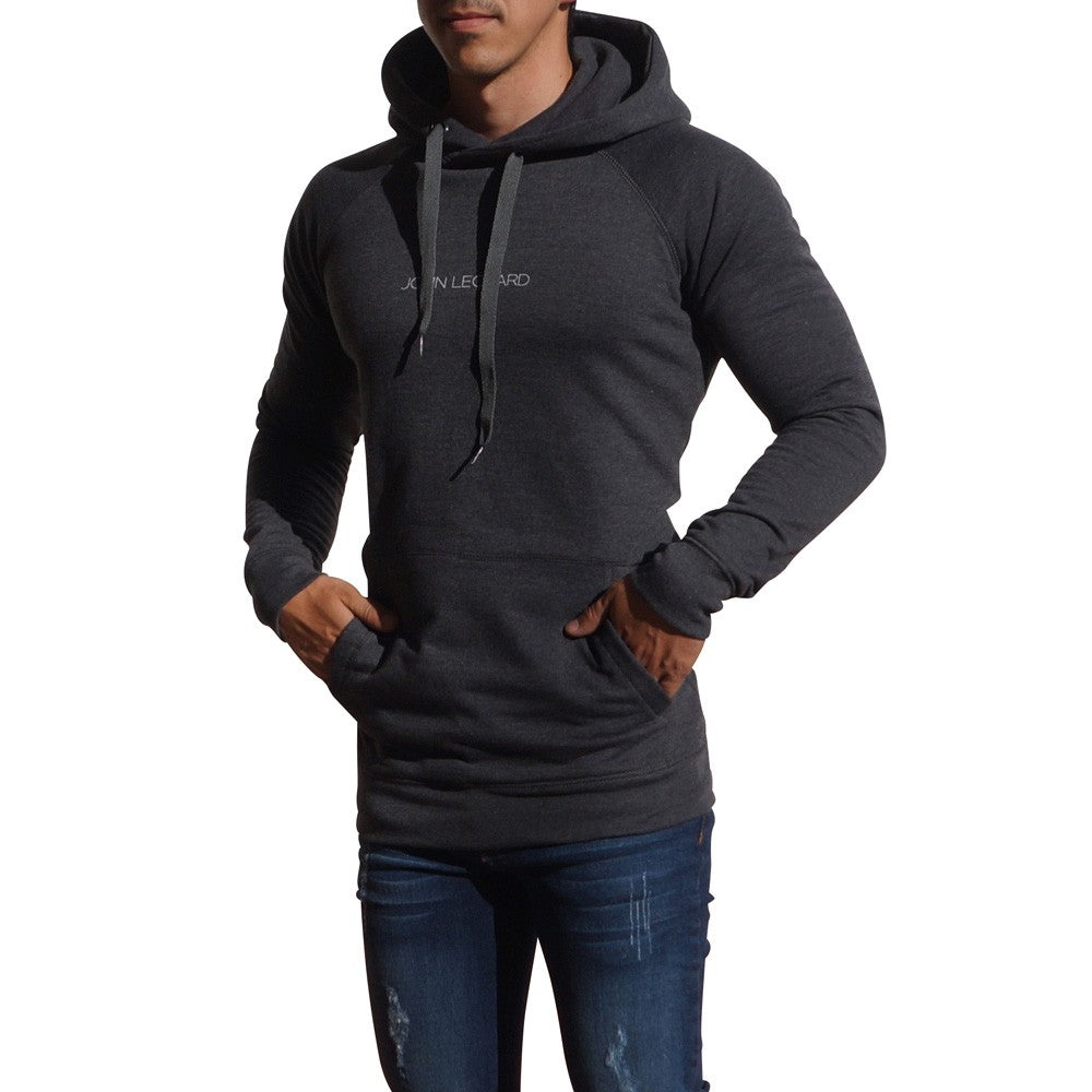 Oxford Minimal Logo White Hoodie Sweatshirt