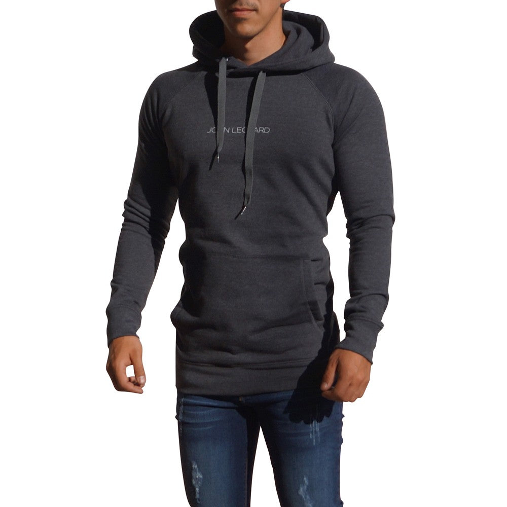 Oxford Minimal Logo White Hoodie Sweatshirt