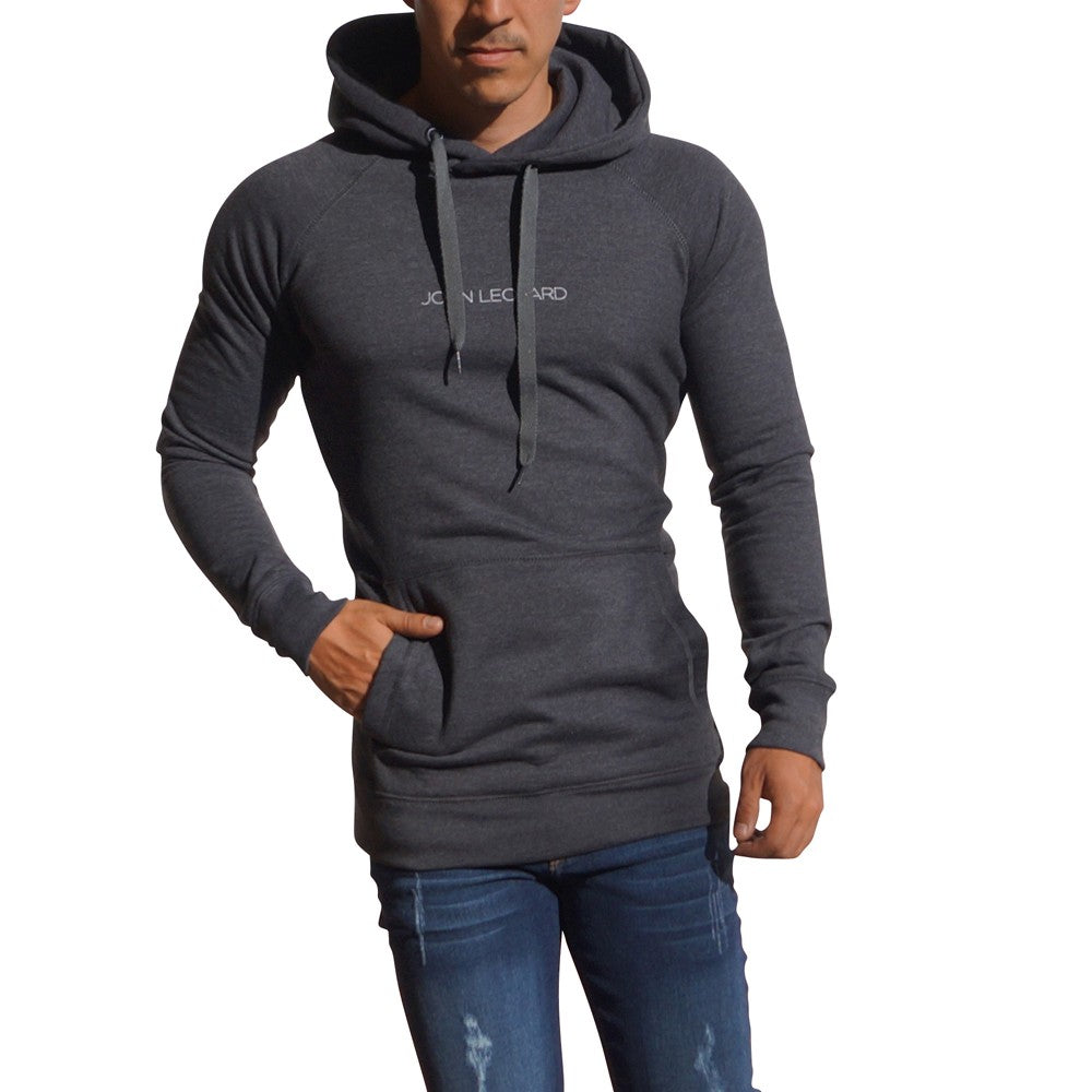 Oxford Minimal Logo White Hoodie Sweatshirt