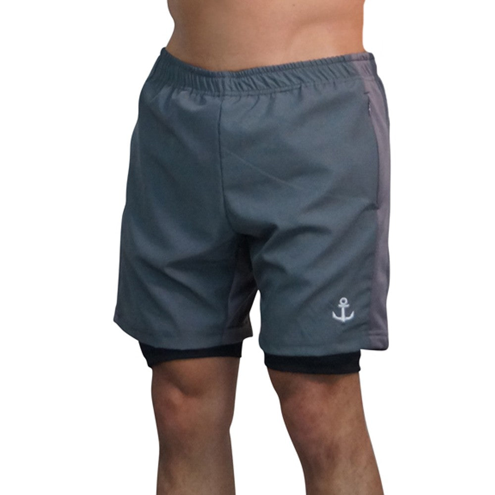 Strong Line Short Oxford Logo Plata