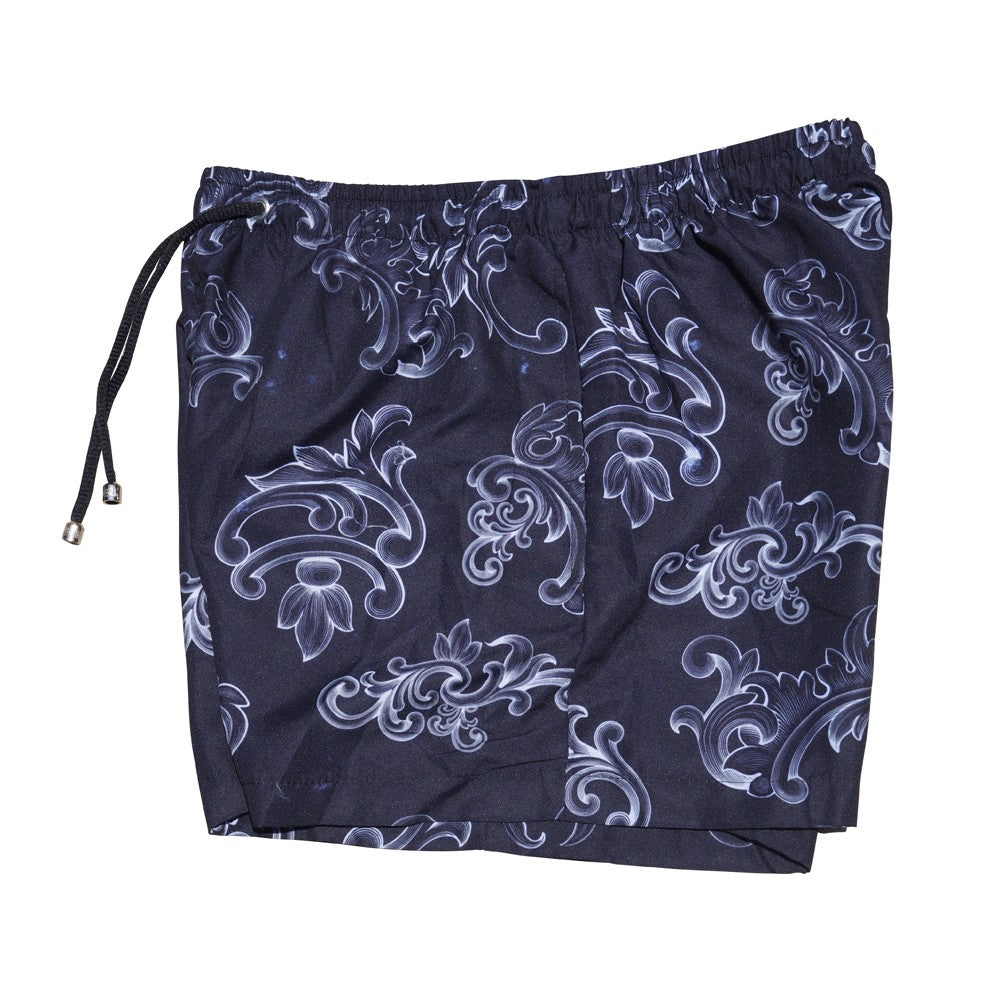 Traje De Baño Black & White Baroque