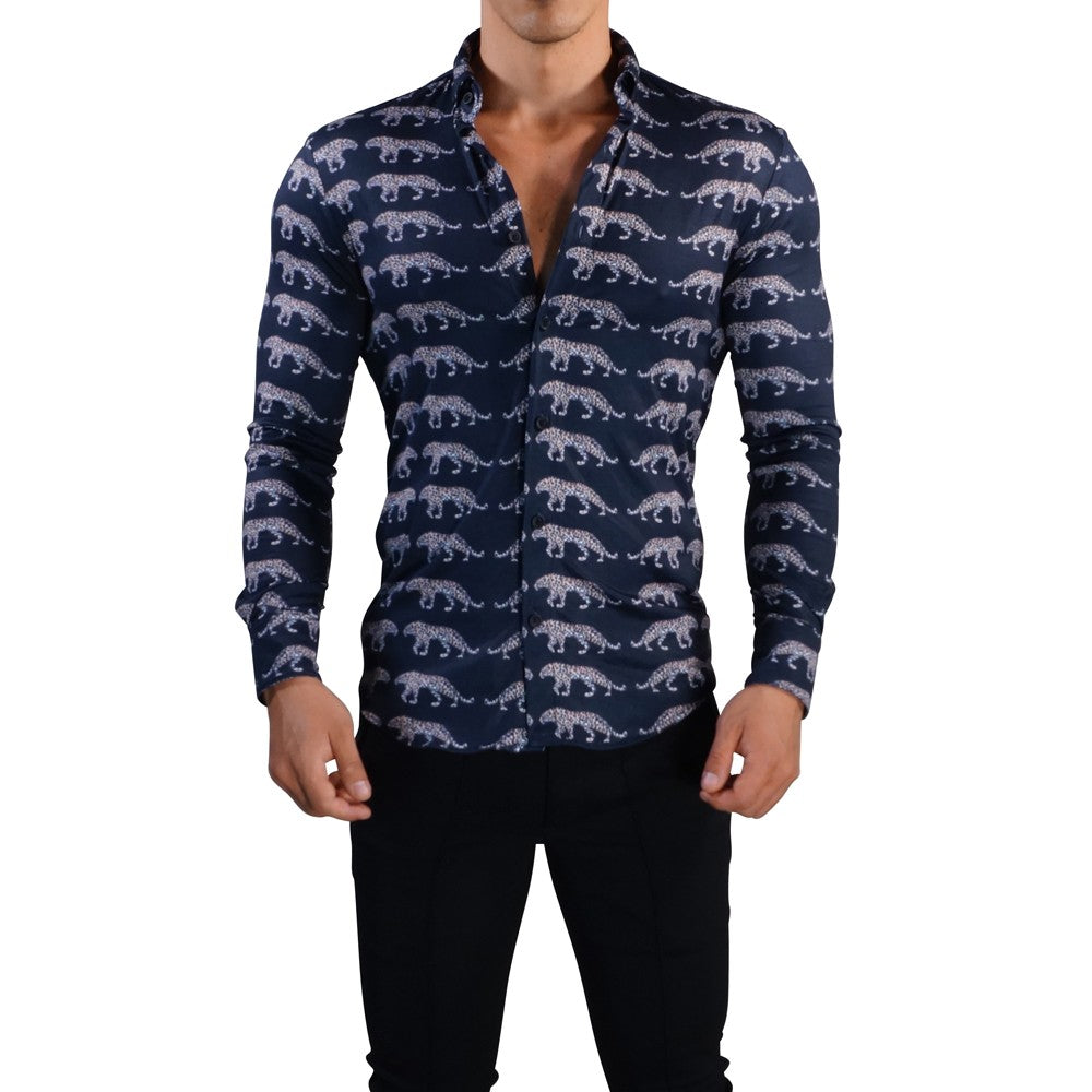 Camisa Manga Larga Leopards