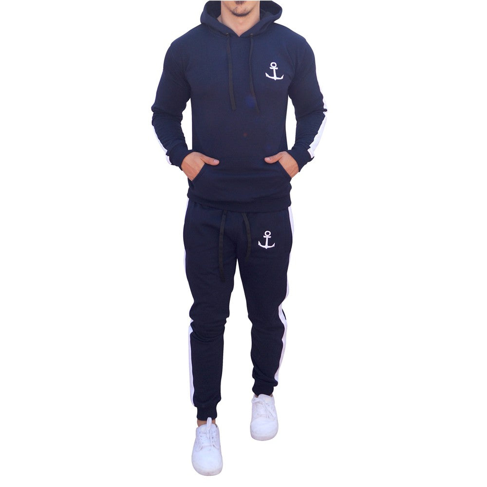 Pants Sweatshirt and Navy Pants White Stripe