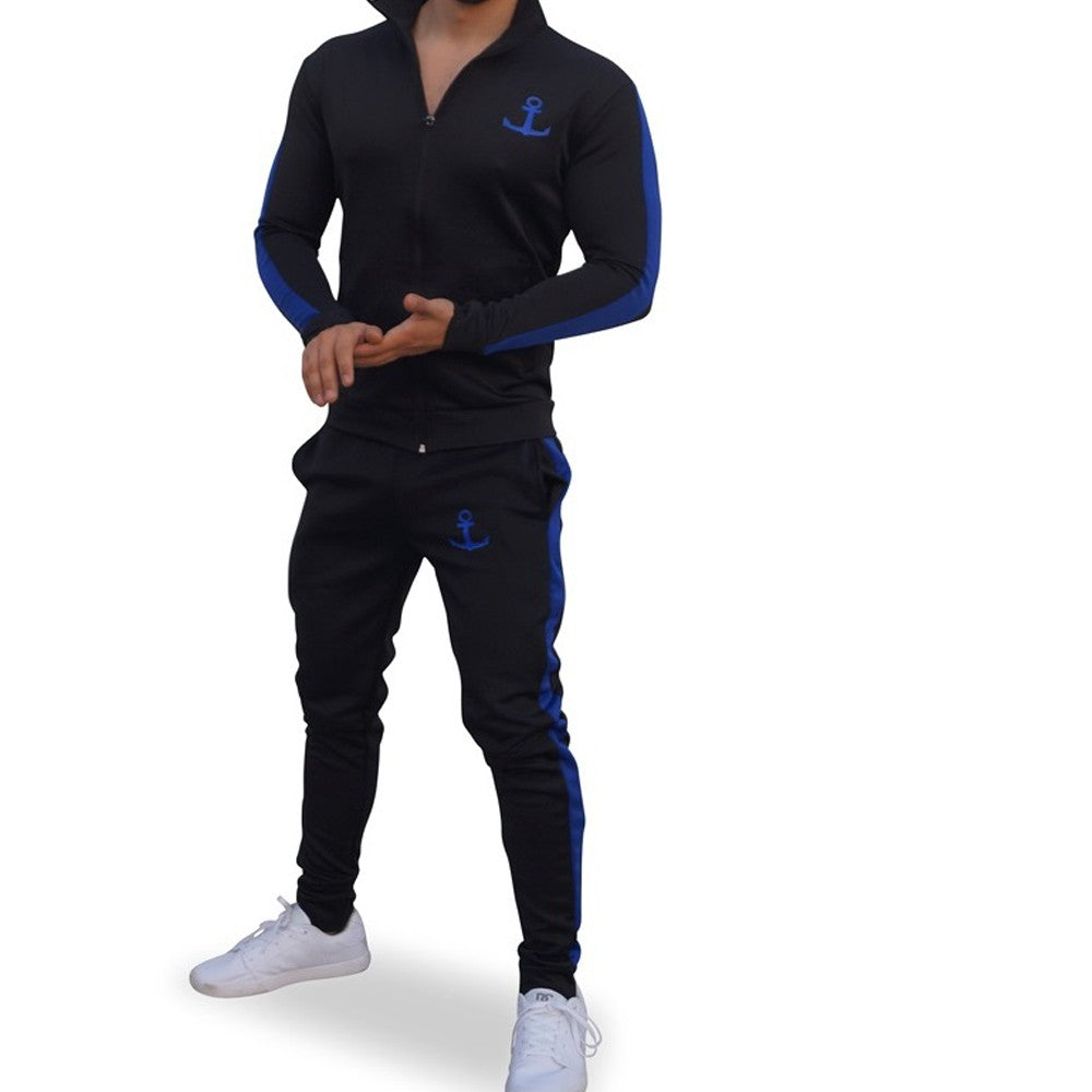 Elite Track Suit Pants Black Stripe King