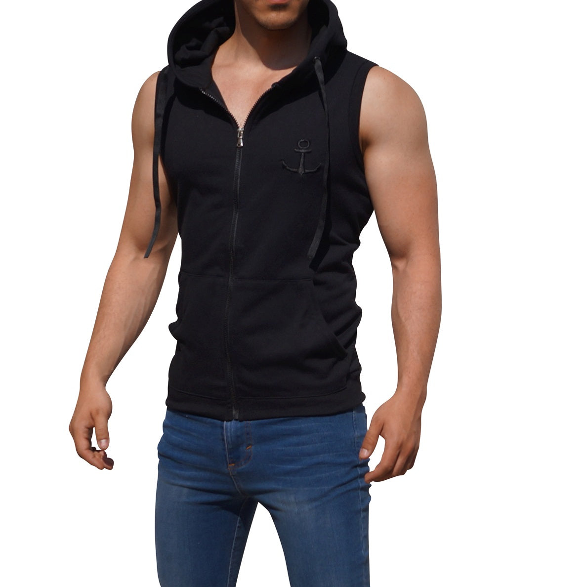 Black Vest Black Logo