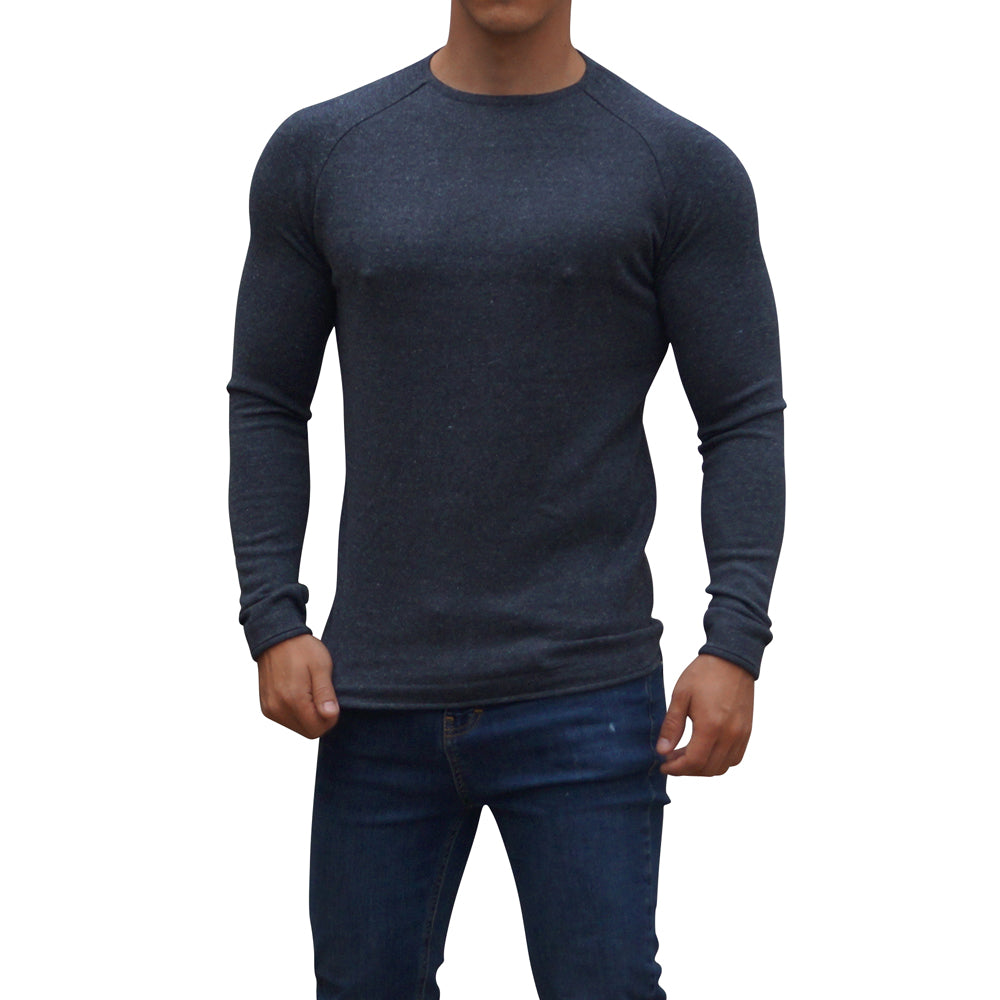 Gray Oxford Jasper Sweater