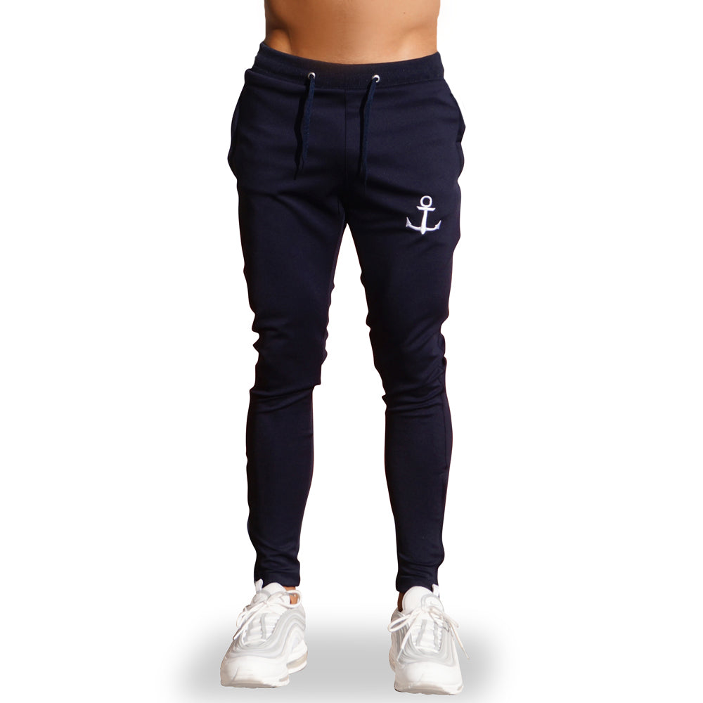 Delta Track Pants Marino Ancla Blanca