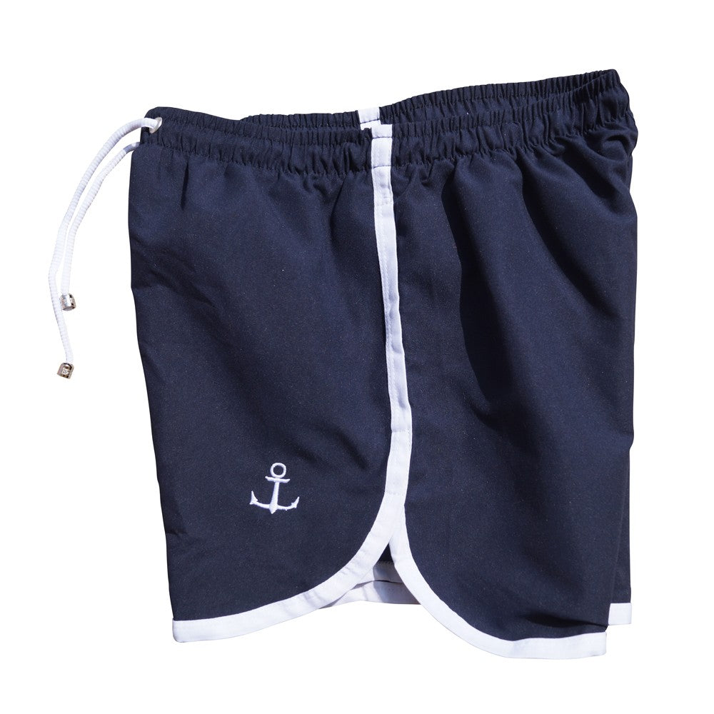 Traje De Baño Marino Logo Blanco