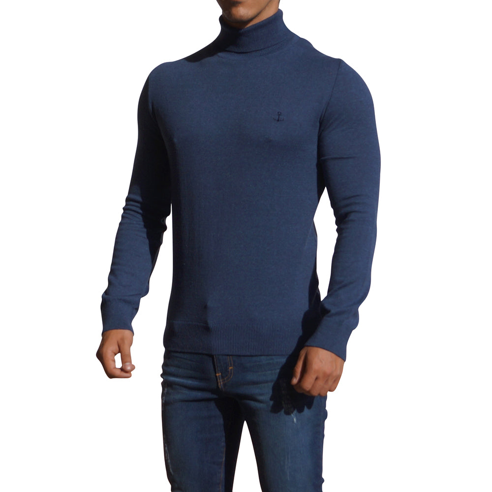 Roll Neck Sweater Marino