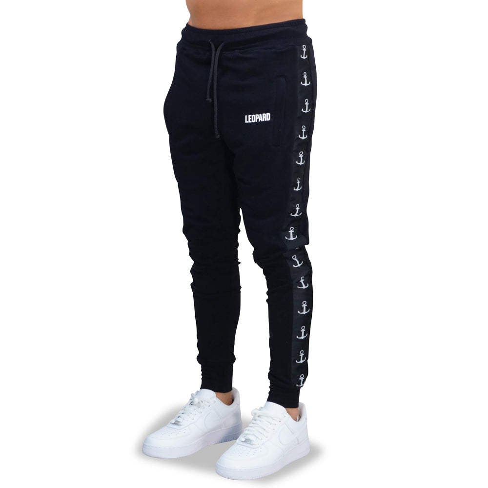 Alpha Track Jogger Logo Stripe Black