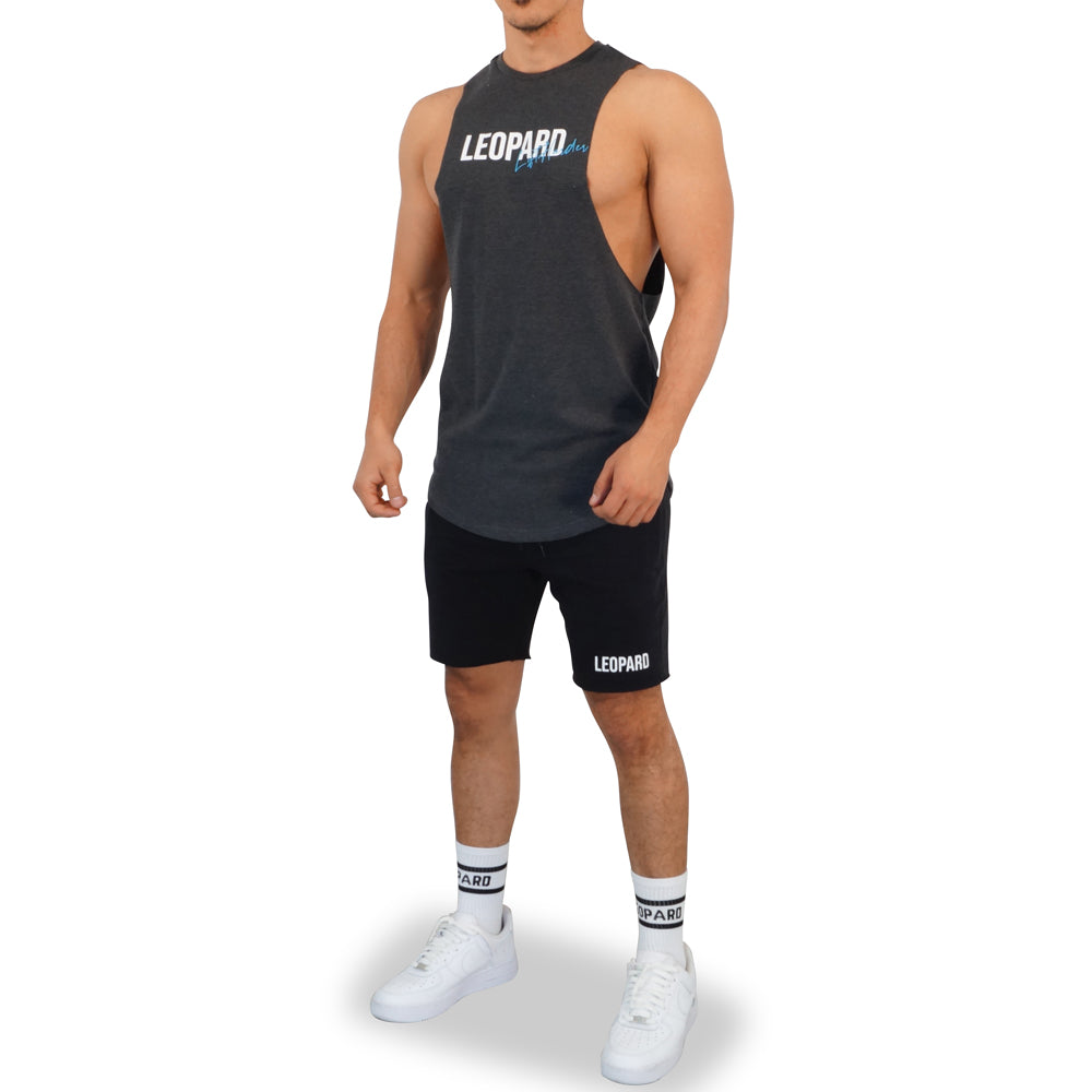 Gym Sleeveless Tee Oxford Logo Lift Harder