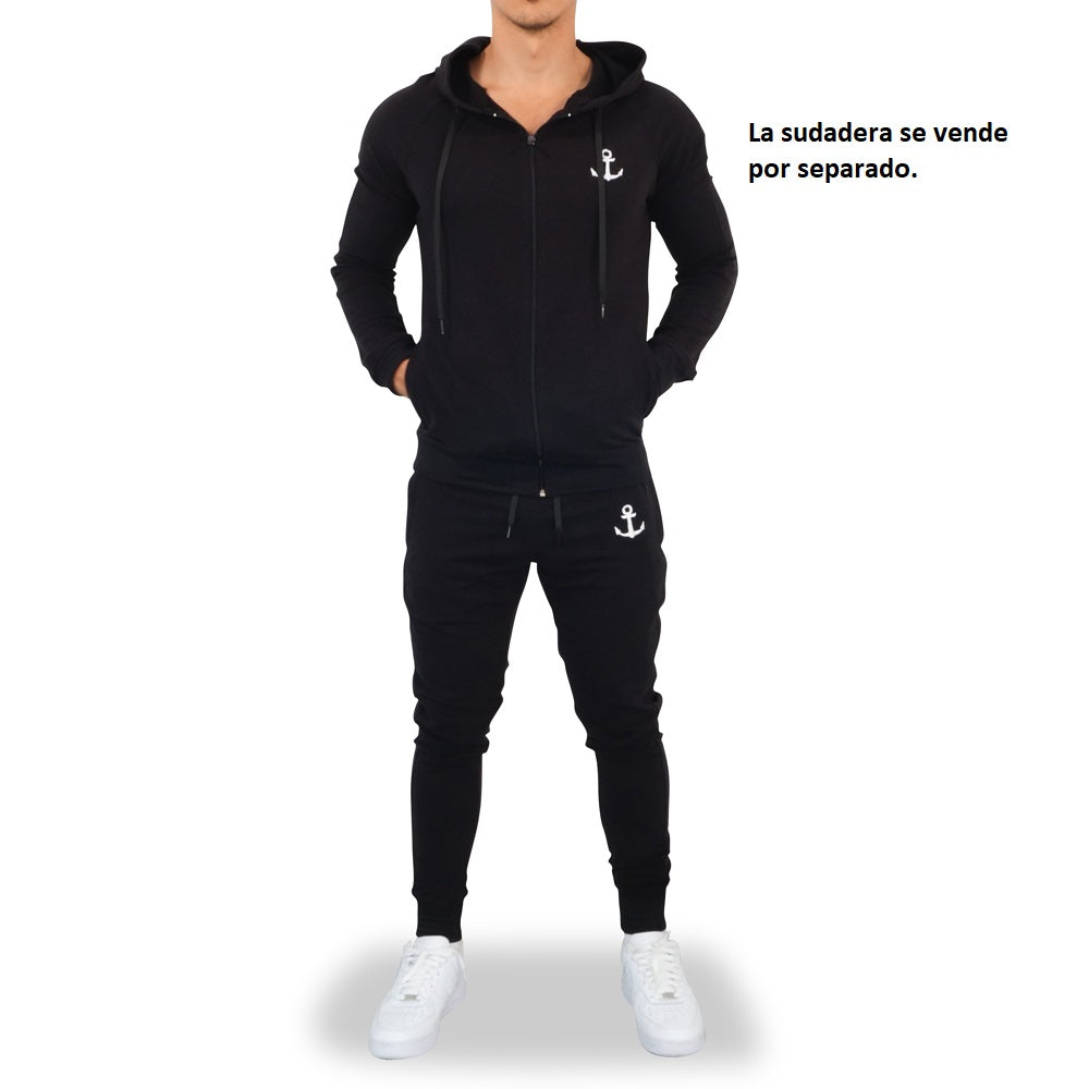 Alpha Track Jogger Black Stripe Black