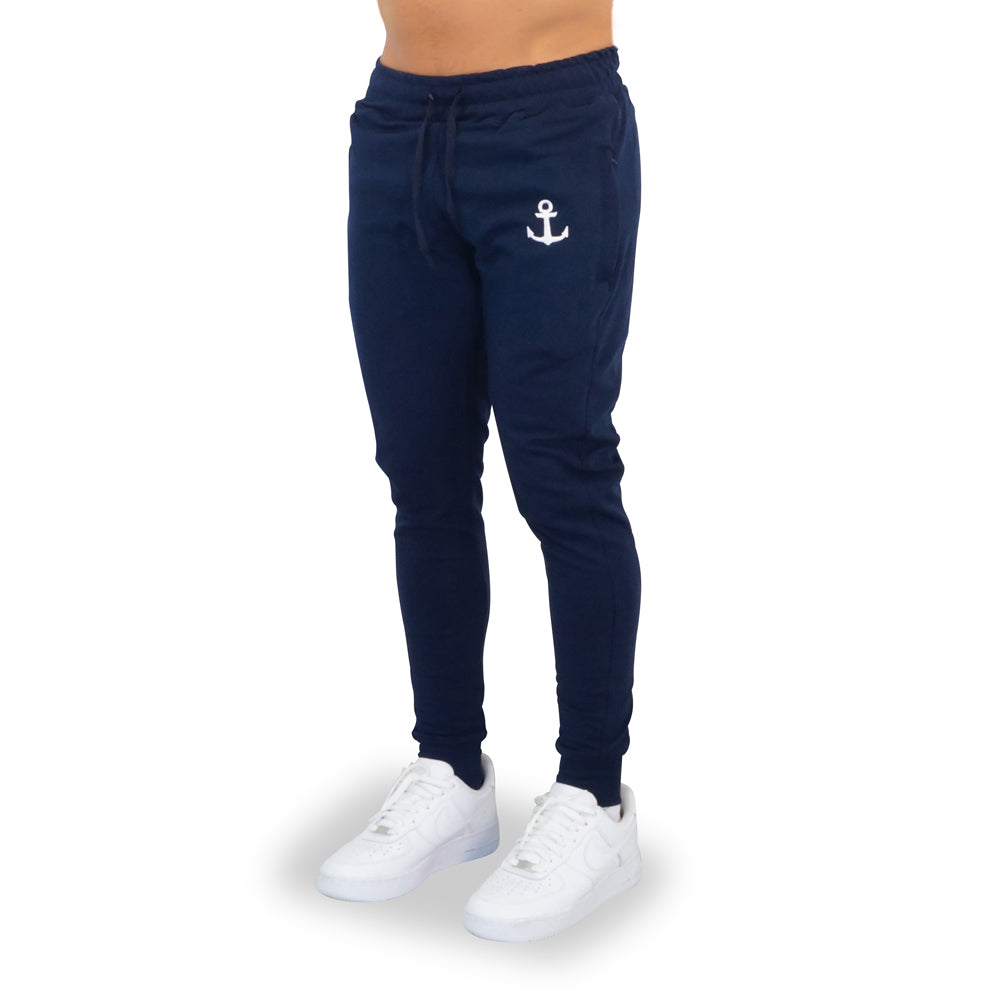 Alpha Track Jogger Navy Stripe Navy