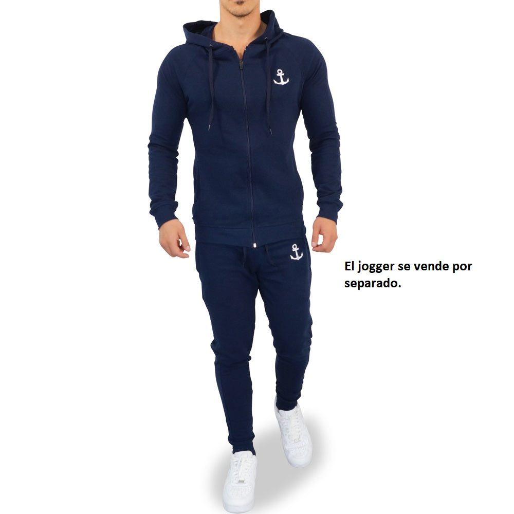 Alpha Track Jacket Navy Stripe Navy