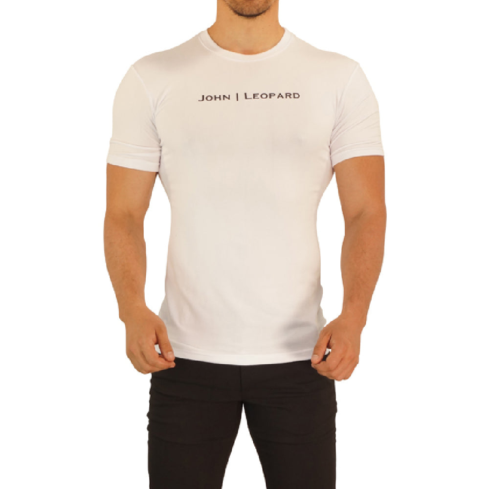 White Classic Logo Short Sleeve T-shirt