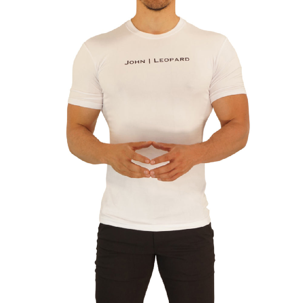 White Classic Logo Short Sleeve T-shirt