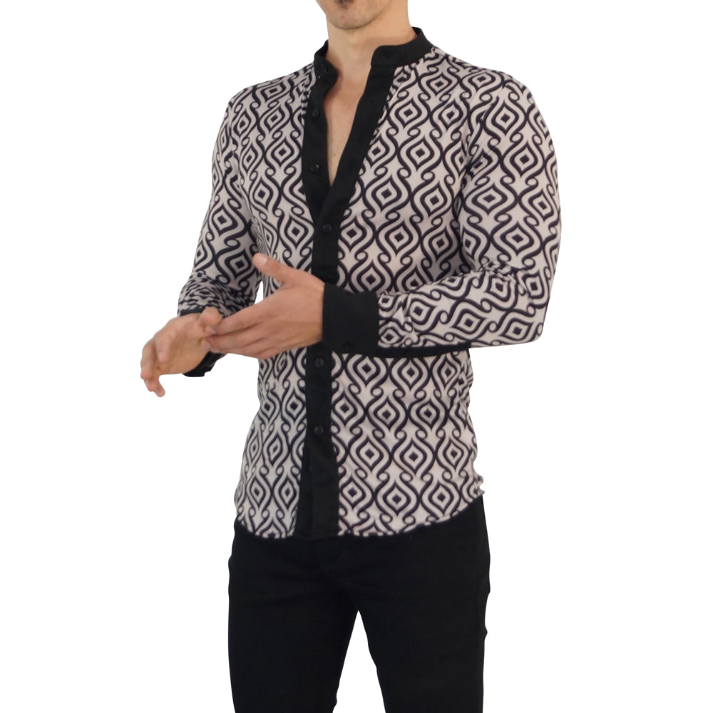 Camisa Resort Shirt Mao Night Tulum