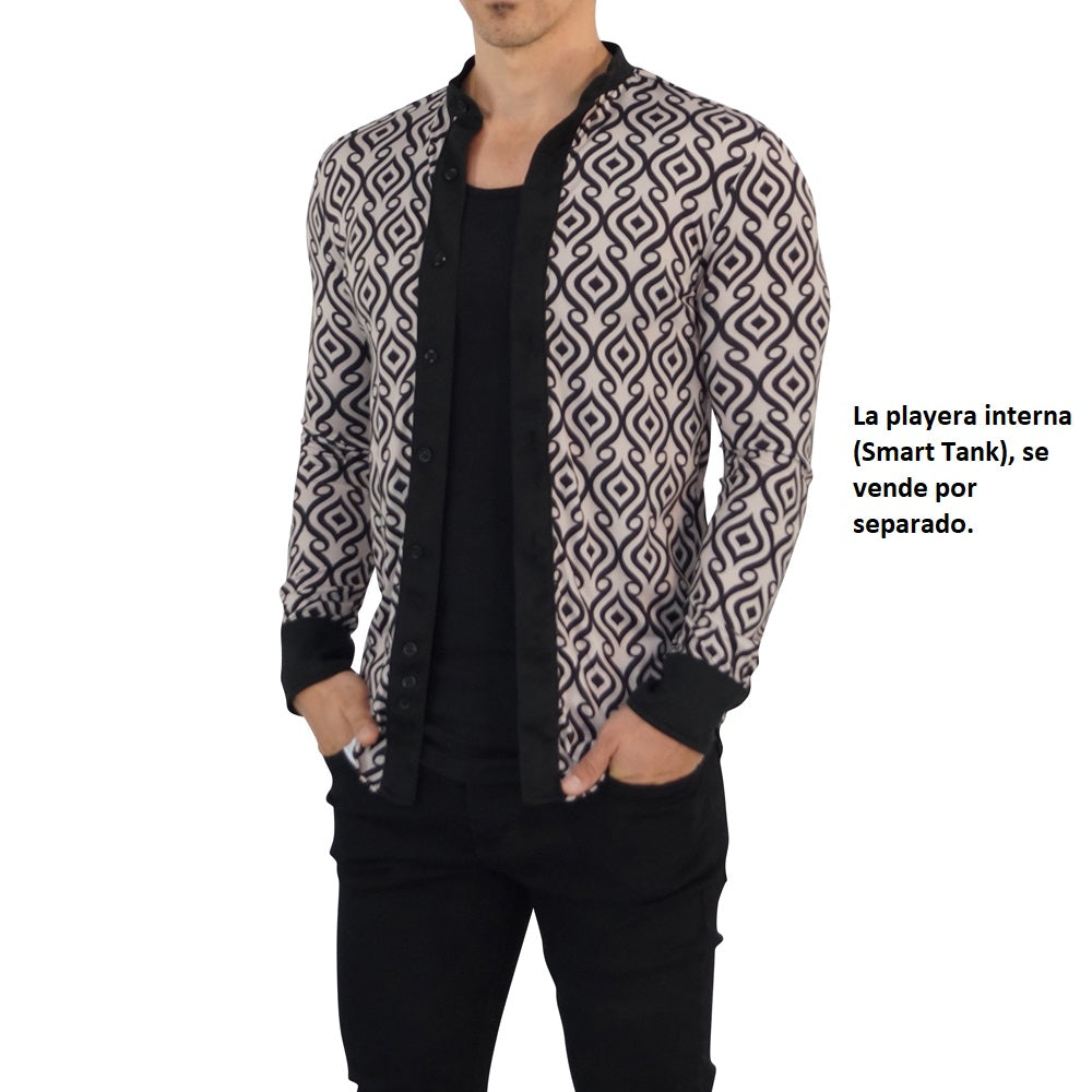 Camisa Resort Shirt Mao Night Tulum