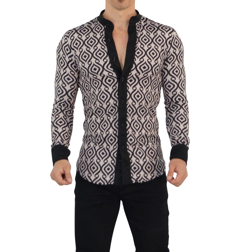 Camisa Resort Shirt Mao Night Tulum