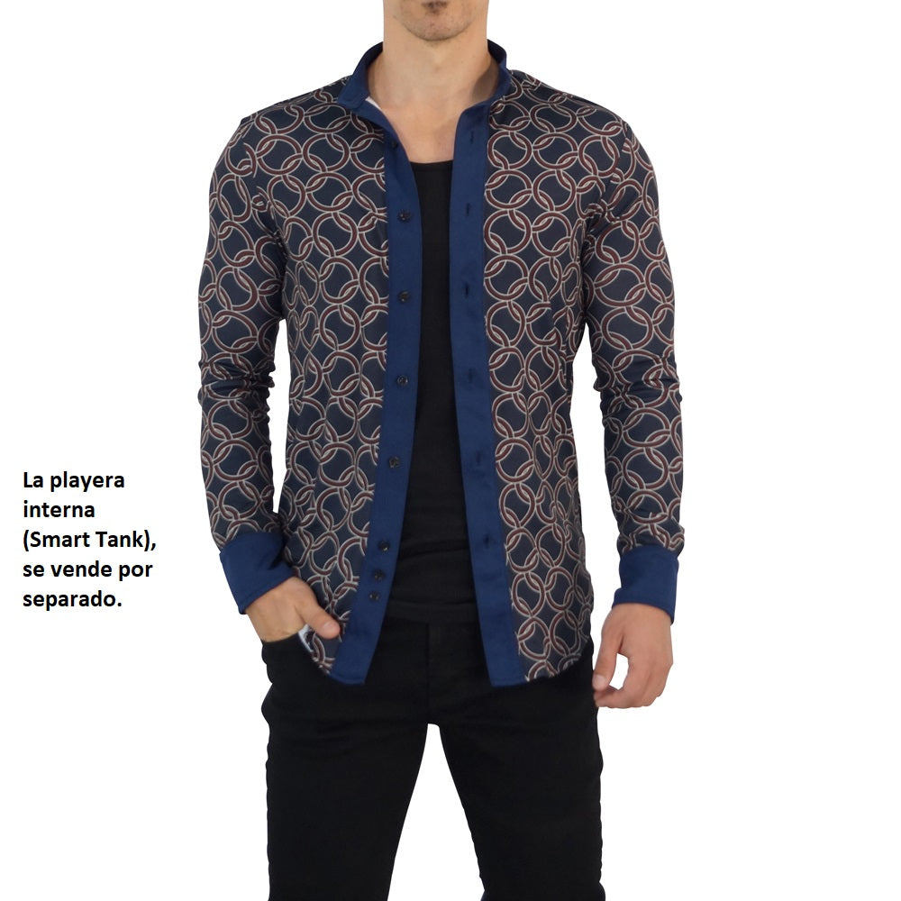Camisa Resort Shirt Mao Zama Slim Fit