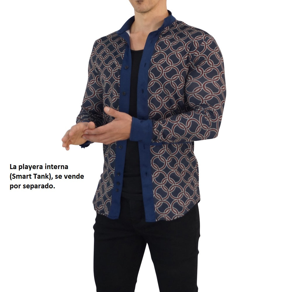 Camisa Resort Shirt Mao Zama Slim Fit