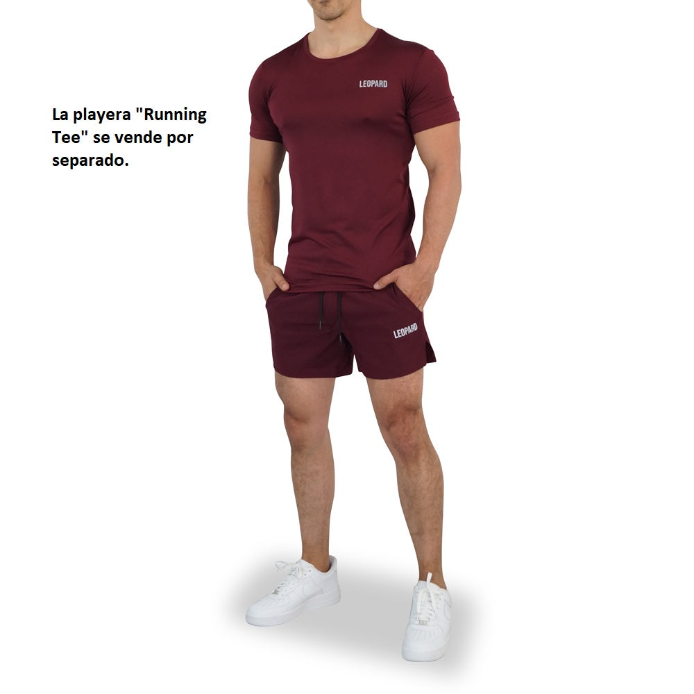 Training Light Running Short Burgundy