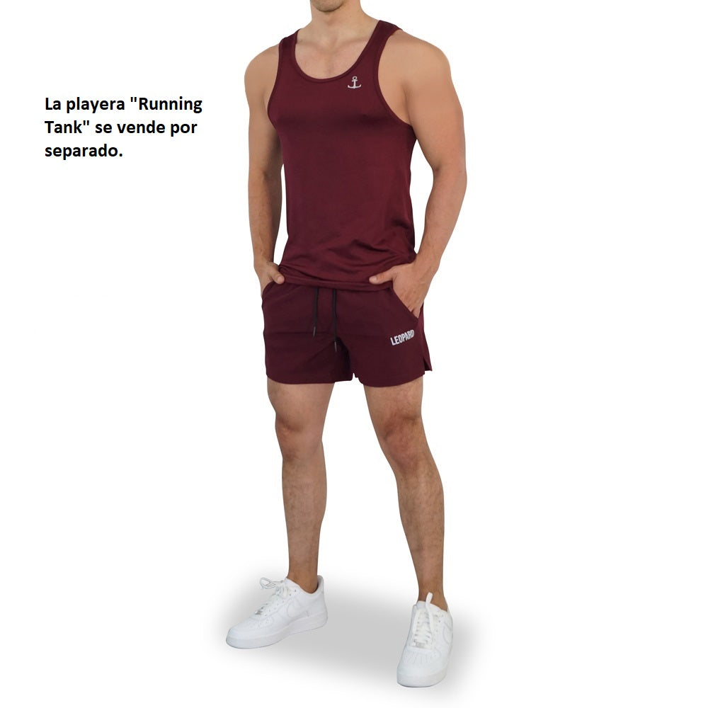 Training Light Running Short Burgundy