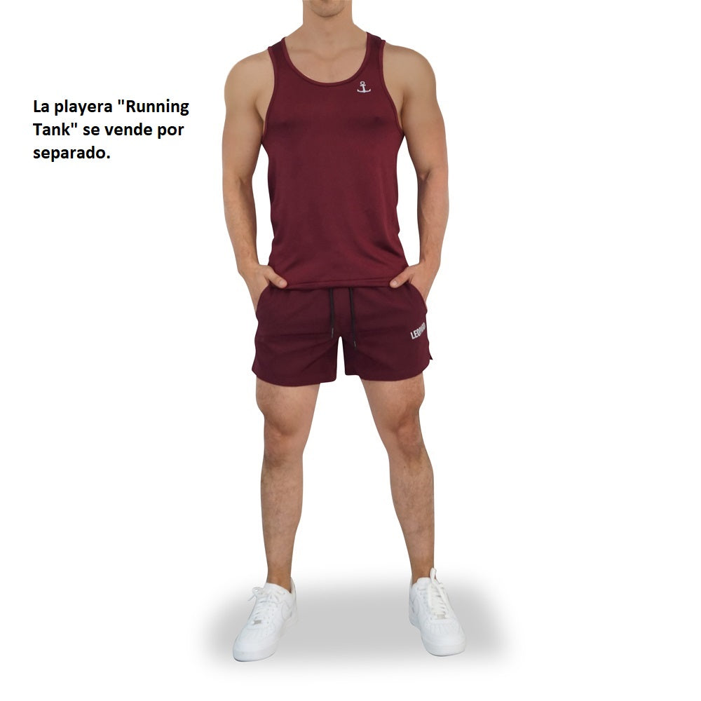 Training Light Running Short Burgundy