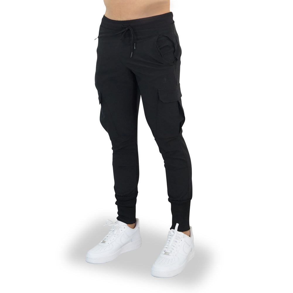 Tactical Cargo Jogger Black