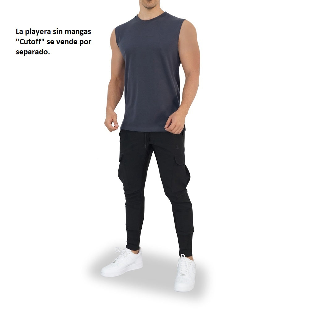 Tactical Cargo Jogger Black