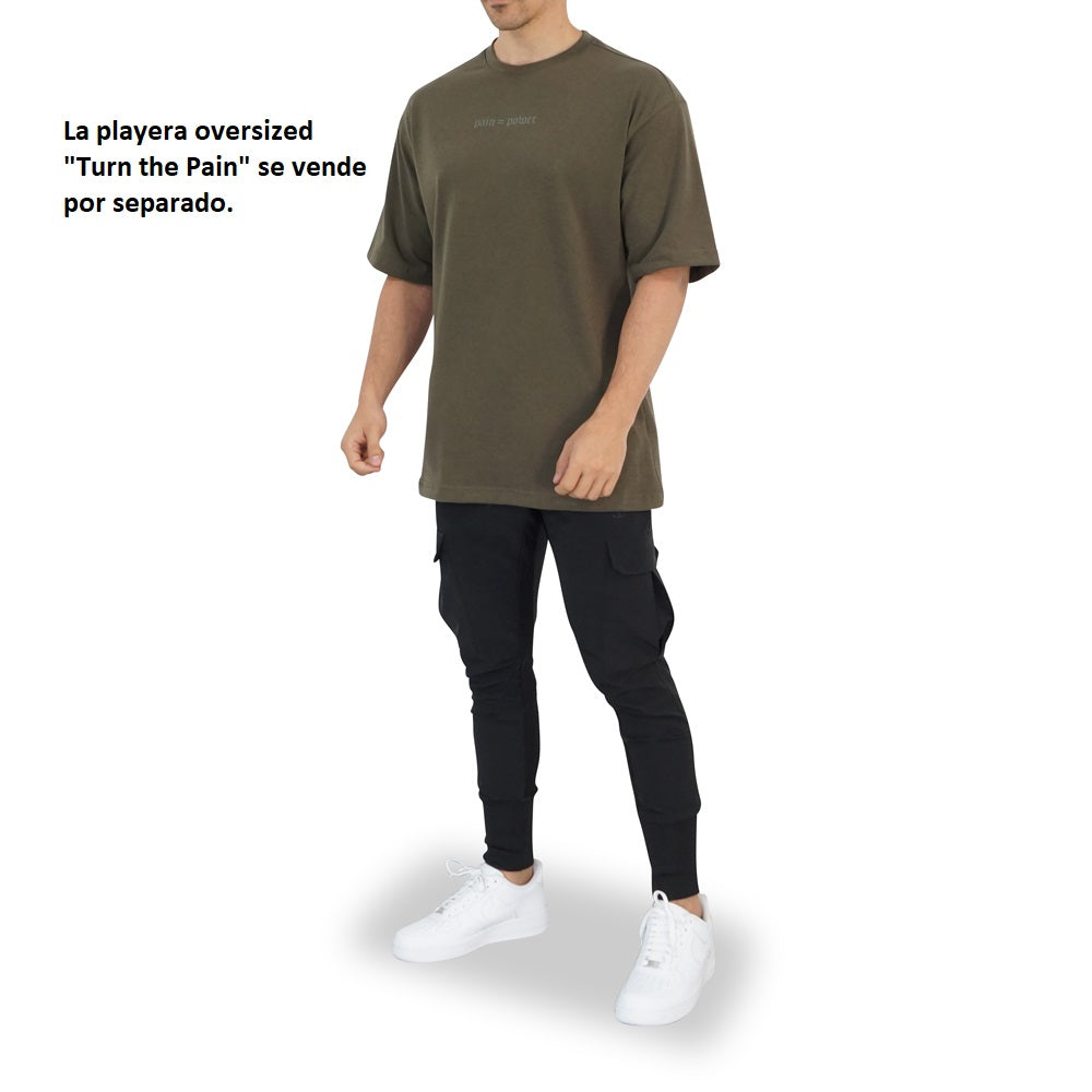 Tactical Cargo Jogger Black